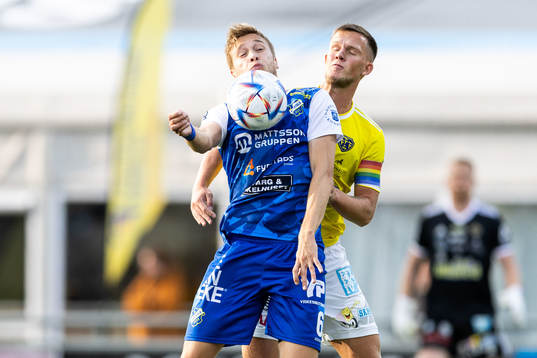 Oddevolds Axel Pettersson och Falkenbergs Tim Stålheden
