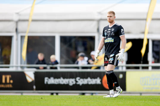 Falkenbergs målvakt Tim Erlandsson