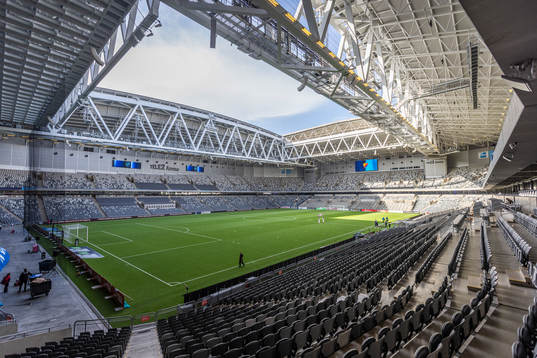 under fotbollsmatchen i Allsvenskan mellan Djurgården och