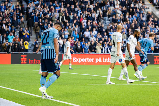 Djurgårdens Musa Gurbanli deppar