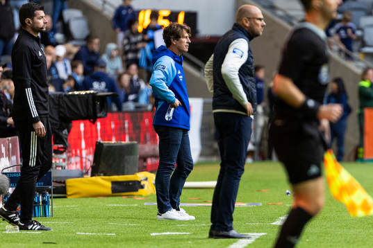 Djurgårdens tränare Thomas Lagerlöf