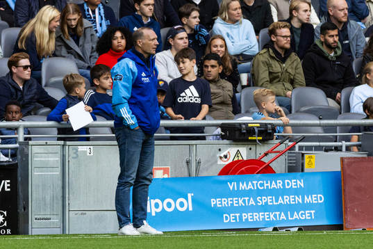 Djurgårdens tränare Kim Bergstrand