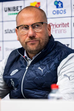Halmstads tränare Magnus Haglund