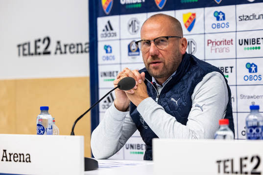 Halmstads tränare Magnus Haglund