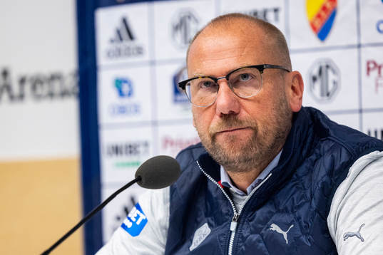 Halmstads tränare Magnus Haglund