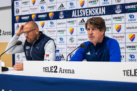 Djurgårdens tränare Thomas Lagerlöf