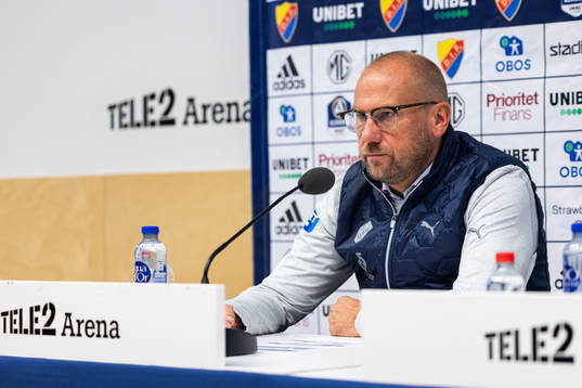 Halmstads tränare Magnus Haglund