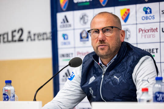 Halmstads tränare Magnus Haglund