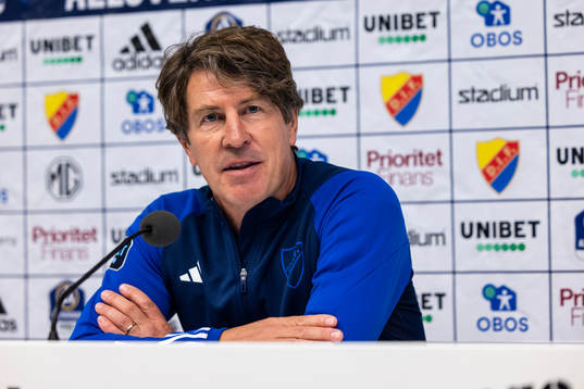 Djurgårdens tränare Thomas Lagerlöf