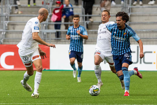 Halmstads Andreas Johansson och Joel Allansson mot