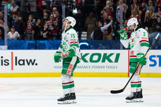 Rögles Simon Ryfors och Thomas Grégoire  deppar