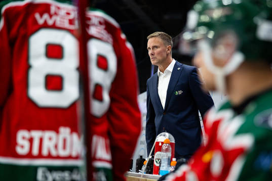Frölundas tränare Roger Rönnberg