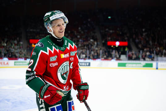 Frölundas Max Friberg jublar