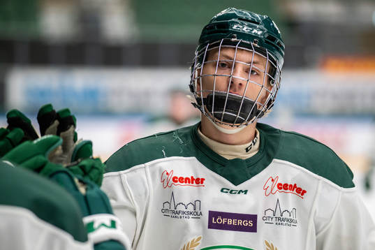 Färjestads Jack Berglund jublar
