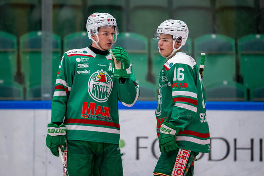 Rögles William Svensson  och Ian Scherzer