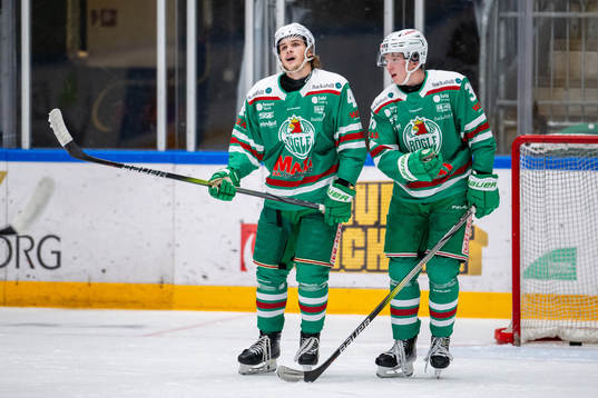 Rögles Alexander Ståhl  och Axel Smeds