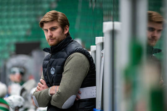 Rögles tränare Adam Bengtsson