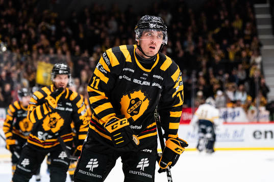 Skellefteås Max Lindholm jublar