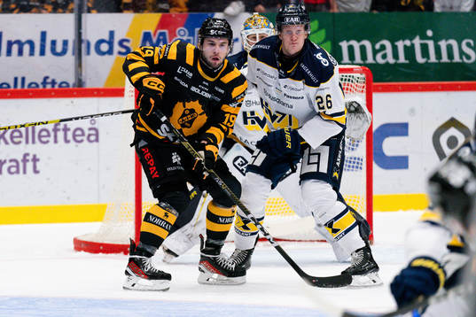 Skellefteås Martins Dzierkals och HV71s Tommi Tikka