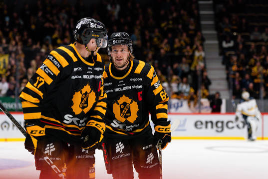 Skellefteås Pär Lindholm och Jonathan Pudas