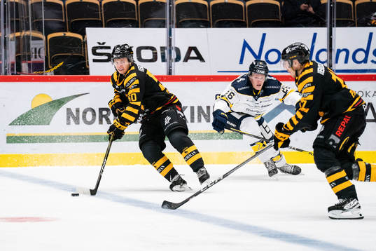 Skellefteås Oskar Vuollet och Pär Lindholm