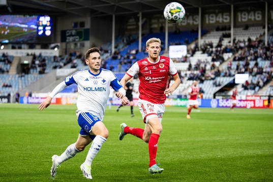 IFK Norrköpings Vito Hammershöy-Mistrati och Kalmars Lars