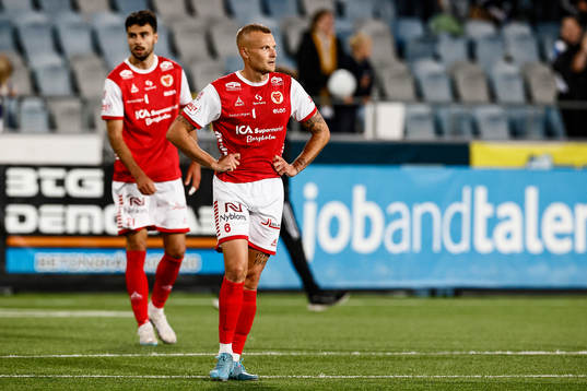 Kalmars Rasmus Sjöstedt deppar