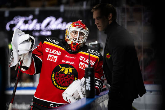 Luleås målvakt Joel Lassinantti