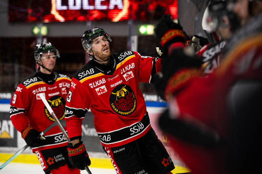 Luleås Oscar Eklind jublar