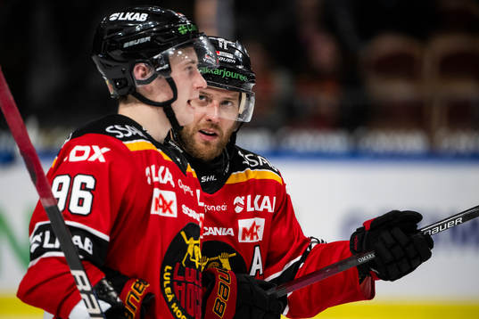 Luleås Pontus Andreasson och Linus Omark