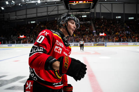 Luleås David Lilja jublar