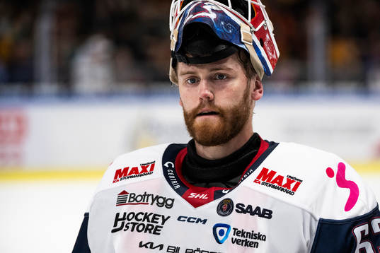 Linköpings målvakt Marcus Högberg