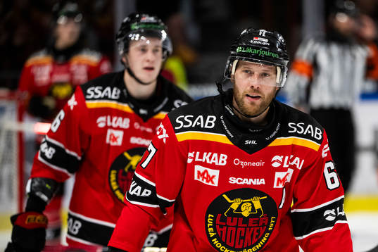 Luleås Pontus Andreasson och Linus Omark