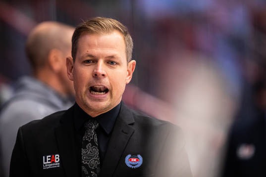 Oskarshamns tränare Martin Filander