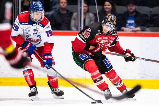 Oskarshamns Dalibor Dvorsky och Örebros Emil Larsson
