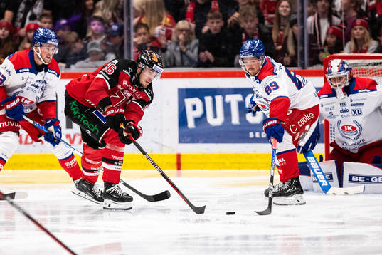 Örebros Emil Larsson och Oskarshamns Patrik Karlkvist
