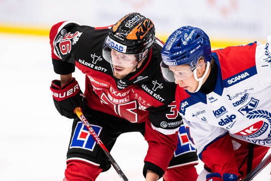 Örebros Emil Larsson och Oskarshamns Mikkel Oby Olsen