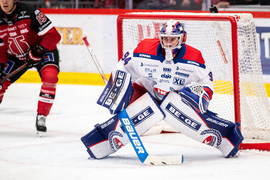 Oskarshamns målvakt Marek Langhamer