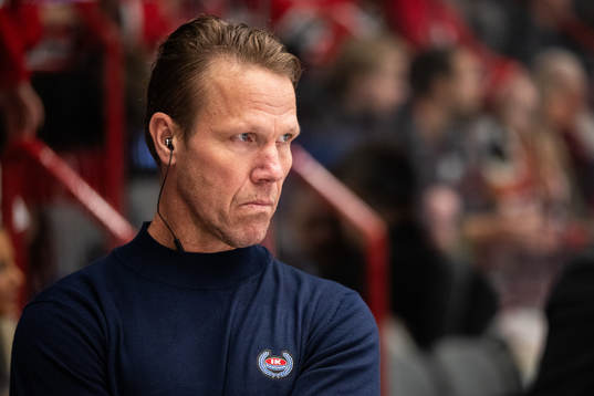 Oskarshamns assisterande tränare Christoffer Norgren