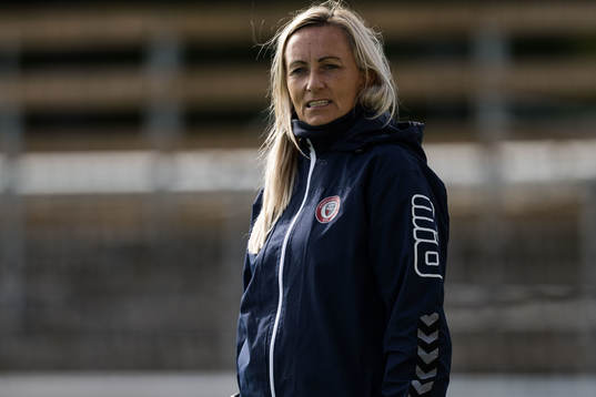 Kristianstads tränare Elisabet Gunnarsdottir