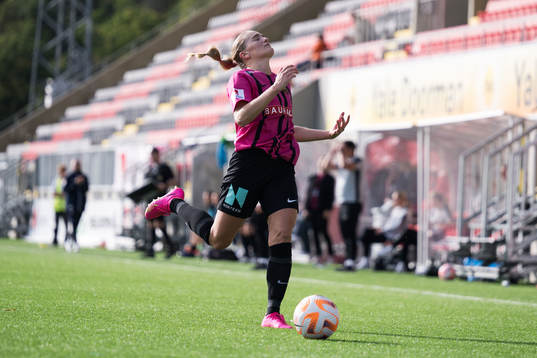 Brommapojkarnas Klara Andrup deppar