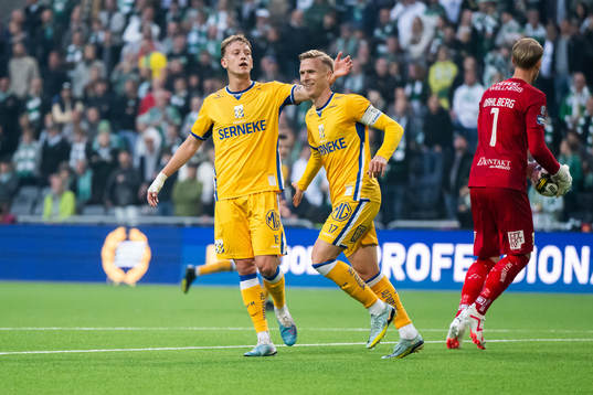 IFK Göteborgs Sebastian Hausner och Oscar Wendt
