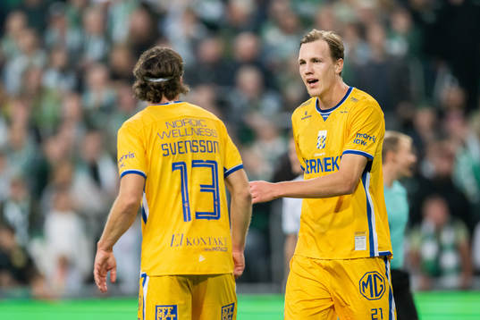 IFK Göteborgs Gustav Svensson och Adam Carlén