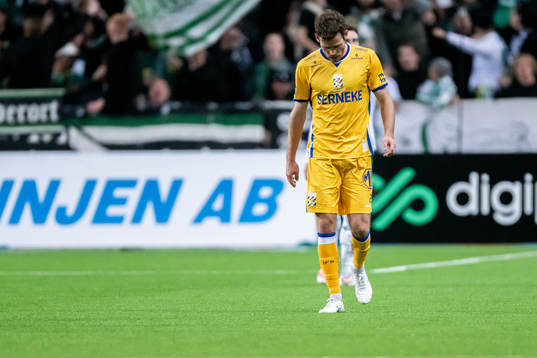 IFK Göteborgs Emil Salomonsson deppar