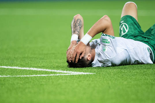 Hammarbys Viktor Djukanovic deppar