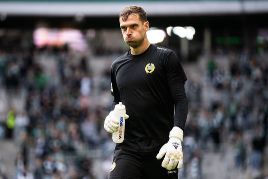 Hammarbys målvakt Davor Blazevic