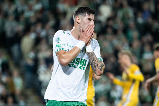 Hammarbys Viktor Djukanovic deppar