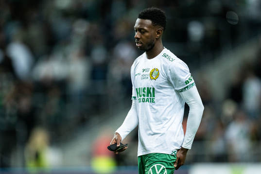 Hammarbys Shaquille Pinas deppar