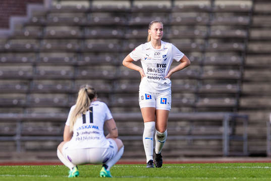 Kalmars Moa Petersson deppar