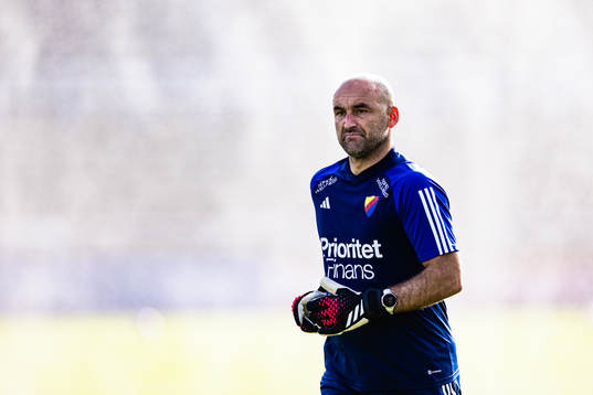 Djurgårdens målvaktstränare Aleksandar Pishovski